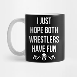 Wrestlers Fun Mug